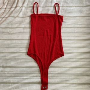 Red Bodysuit!